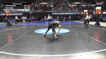 125 lbs Cons. Round 4 - Jalen Dunson, Wis.-Whitewater vs Jake Craig, Southern Me.