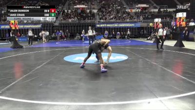 125 lbs Cons. Round 4 - Jalen Dunson, Wis.-Whitewater vs Jake Craig, Southern Me.