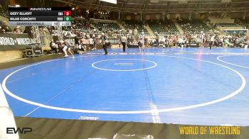 130 lbs Quarterfinal - Ozzy Elliott, The Glasgow Wrestling Academy vs Silas Corcetti, Franklin Regional