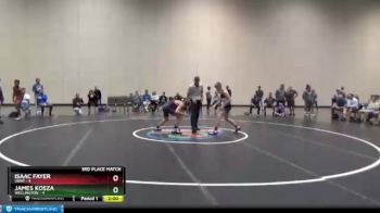 123 lbs Placement Matches (16 Team) - Isaac Fayer, SWAT vs James Kosza, Wellington