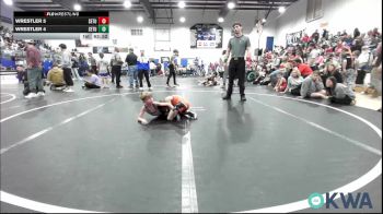 46/49 lbs Rr Rnd 3 - Elijah Mannis (46), Carl Albert vs Elias Doty, Lexington Wrestling Club