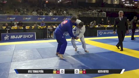 Keith Reyes vs Kyle Tomas Peña 2026 Pan Jiu Jitsu IBJJF Championship