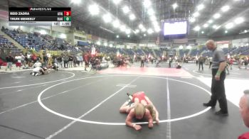 109 lbs Final - Reid Zadra, Athlos Wrestling vs Truin Meneely, Black Fox Wrestling Academy