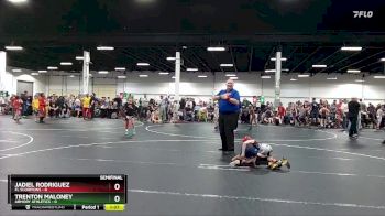 52 lbs Semis (4 Team) - Jadiel Rodriguez, FL Scorpions vs Trenton Maloney, Armory Athletics