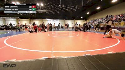 55 lbs Final - Zane Montoya, Juggernaut Wrestling Club vs Bowen Brown, Shelton Wrestling Academy
