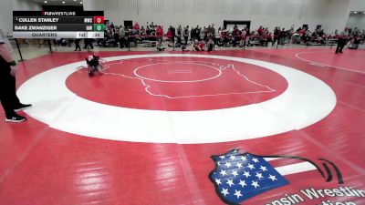 70 lbs Quarters - Cullen Stanley, Mollitium Wrestling Club vs Dake Zwanziger, Immortal Athletics WC