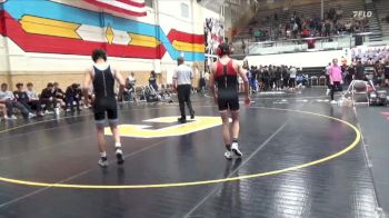 120 lbs 2nd Wrestleback (16 Team) - Dillon Grimm, Central vs Izaius McDonald, Cheyenne East