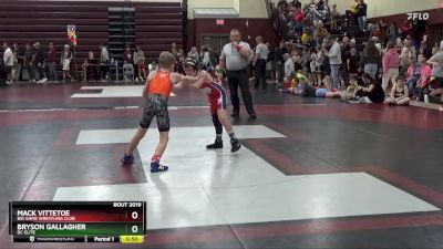 J-13 lbs Quarterfinal - Bryson Gallagher, DC ELITE vs Mack Vittetoe, Big Game Wrestling Club