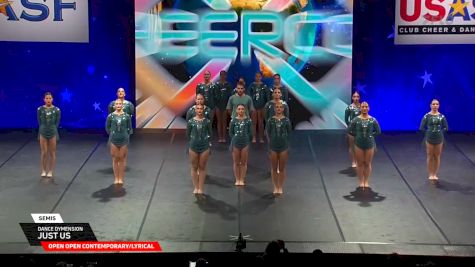 Dance Dymension - JUST US [2025 Open Open Contemporary/Lyrical Semis] 2025 The Dance Worlds