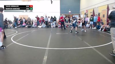 132 lbs 3rd Place Match - David Grimaldo, Husky Wrestling vs Marcus Sanchez, 208 Badgers Wrestling Club
