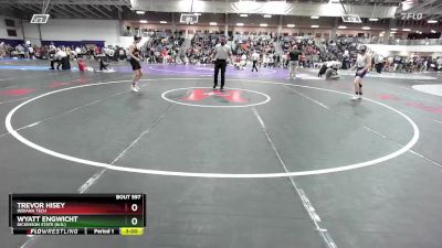 125 lbs Cons. Round 3 - Wyatt Engwicht, Dickinson State (N.D.) vs Trevor Hisey, Indiana Tech