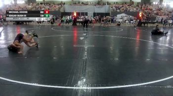 90 lbs Cons. Round 1 - Edgar Bush Iii, TCWC vs Michael Hoose, Blackman Wrestling Club