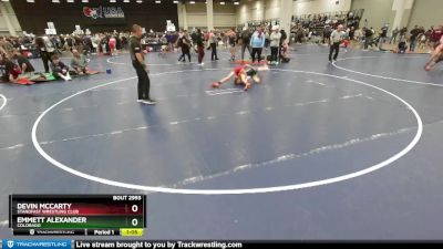 106 lbs Champ. Round 2 - Devin McCarty, Standfast Wrestling Club vs Emmett Alexander, Colorado