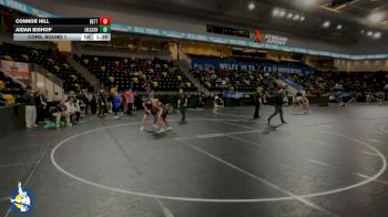 190 lbs Cons. Round 1 - Connor Hill, Bettendorf vs Aidan Bishop, Joliet (Catholic Academy)