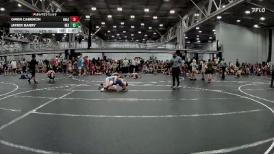 96 lbs Round 5 (8 Team) - Javier Barry, New England Gold vs Owen Cameron, Revival Aces