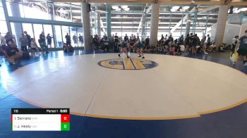 115 lbs Cons. Round 2 - Jeannette Healy, Cardinal WC vs Isabella Serrano, Red Star WA