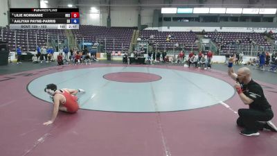 103 lbs Semifinal - Aaliyah Payne-Parris, Sacred Heart vs Lilie Normanie, New England College