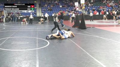 157 lbs Round Of 64 - Maddox Davis, Vergennes vs Fergus Williams, Belmont