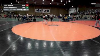 135 lbs Cons. Round 2 - Lena Herron, Seckman vs Josey Burkemper, Ft. Zumwalt North