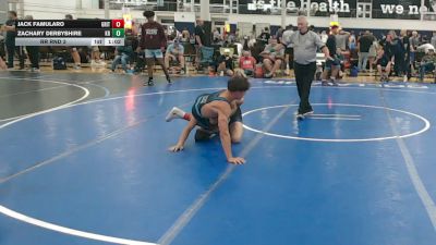140 lbs Rr Rnd 3 - Jack Famularo, Grit Mat Club Red - HSC vs Zachary Derbyshire, Kraken Red - HSC