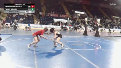 114 lbs Consi Of 8 #2 - Brooke Lightfoot, Tewksbury vs AiMy Nguyen, Latin Academy