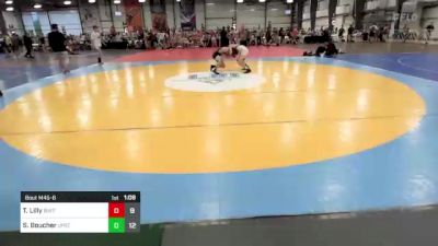 152 lbs Rr Rnd 3 - Travis Lilly, Buffalo Wrestling Club vs Spencer Boucher, Upstate Uprising