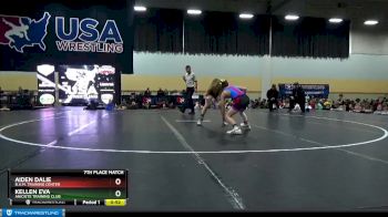 82 lbs 7th Place Match - Kellen Eva, Aniciete Training Club vs Aiden Dalie, B.A.M. Training Center