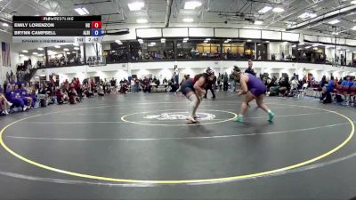 207 lbs Round 1 (16 Team) - Brynn Campbell, Albion vs Emily Lorenzon, Hiram