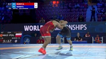 97 kg 1/8 Final - Magomedgadji Nurov, North Macedonia vs Radoslaw Baran, Poland