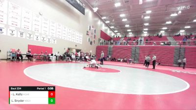 157 lbs 3rd Place Match - Liam Kelly, Mt. Carmel vs Luke Snyder, ArchBishop Alter