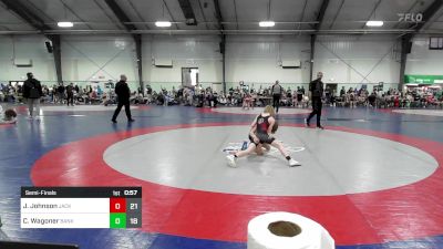 80 lbs Semifinal - Jesse Johnson, Jackson County Wrestling Club vs Cohen Wagoner, Banks Co. BattleBorn Wrestling