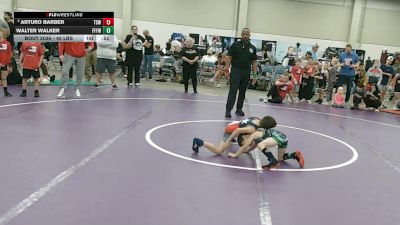 45 lbs Champ. Round 2 - Arturo Barber, Texas Select Wrestling vs Walter Walker, Fitness Fight Factory Wrestling Club
