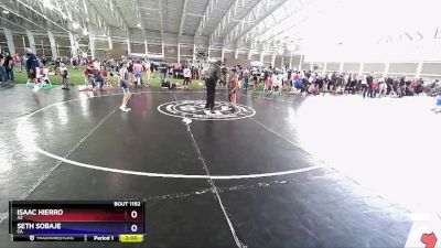 71 lbs Semifinal - Isaac Hierro, AZ vs Seth Sobaje, CA