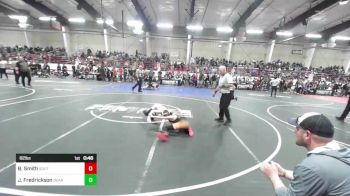 82 lbs 3rd Place - Bryant Smith, Southwest Hammers vs Jasper Fredrickson, Bear Cave WC