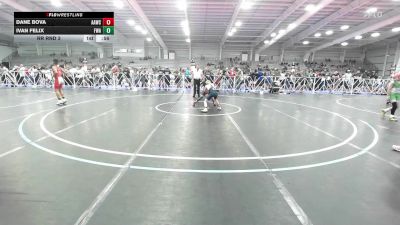 75 lbs Rr Rnd 3 - Dane Bova, All-American Wrestling Club Red vs Ivan Felix, Felix Wrestling Academy
