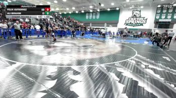 165 lbs Champ. Round 2 - Felix Gutierrez, Heritage vs Ali Ibrahim, Canyon Springs