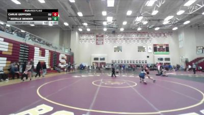 135 lbs Champ. Round 2 - Estelle Bender, Middleton vs Carlie Gepford, Payette