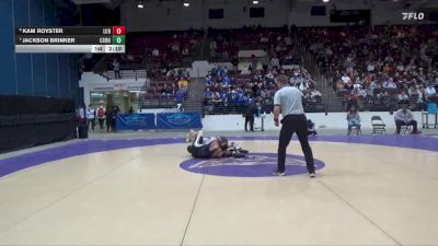 197 lbs Cons. Round 5 - Jackson Brinker, Cornell College vs Kam Royster, Loras