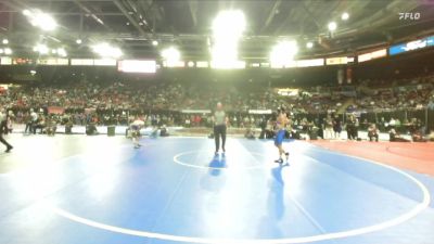 5A 120 lbs Champ. Round 1 - Porter Campbell, Preston vs Fabian Contreras, Nampa