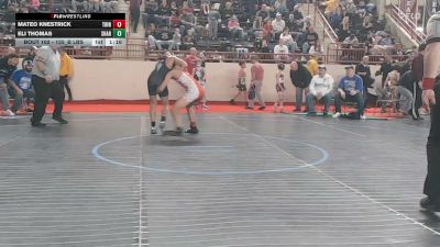 125_B lbs Round Of 64 - Mateo Knestrick, Trinity vs Eli Thomas, Sharpsville