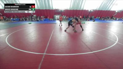 175 lbs Placement Matches (8 Team) - Jacob Shamoon, Glenbrook South vs Brock Bouchie, Bemidji