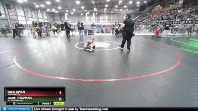 55-56 lbs Round 2 - Jack Oman, Washington vs Gage Chapman, Mt Spokane WC