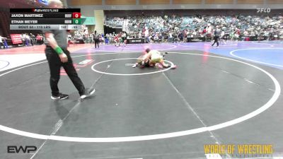 115 lbs Consi Of 32 #1 - Jaxon Martinez, Ruby Mountain Wrestling vs Ethan Meyer, Horns Up Wrestling