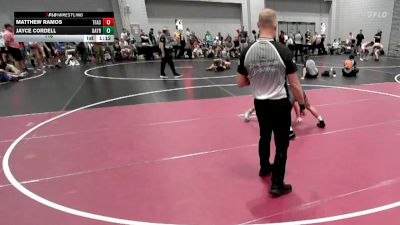 116 lbs Round 3 (6 Team) - Matthew Ramos, The Factory vs Jayce Cordell, Dayton Bandits