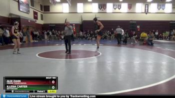 104-111A 1st Place Match - Illesia Carter, Bettendorf vs Alix Zahn, Prairie, Cedar Rapids