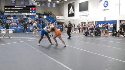 207 lbs Champ. Round 1 - Ellen Ashabranner, Indiana Tech vs Janya Rolland, Allen