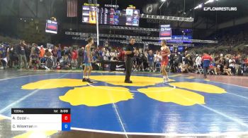 106 lbs Rnd Of 32 - Ashton Dodd, Alabama vs Colin Wiseman, Oklahoma