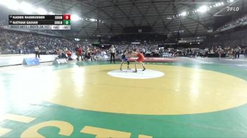 Boys 3A 157 lbs Cons. Semi - Nathan Gahan, Sedro-Woolley vs Kaden Rasmussen, Cheney