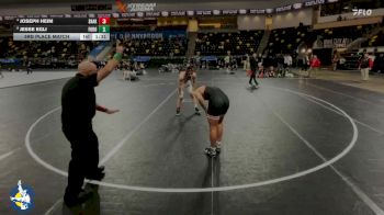 190 lbs 3rd Place Match - Joseph Heim, Shakopee vs Jesse Egli, Fort Dodge