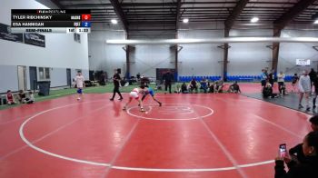 78 lbs Semifinal - Tyler Ribchinsky, Mat Assassins 1 - ELB vs Esa Hannigan, Team Squeeze - ELB